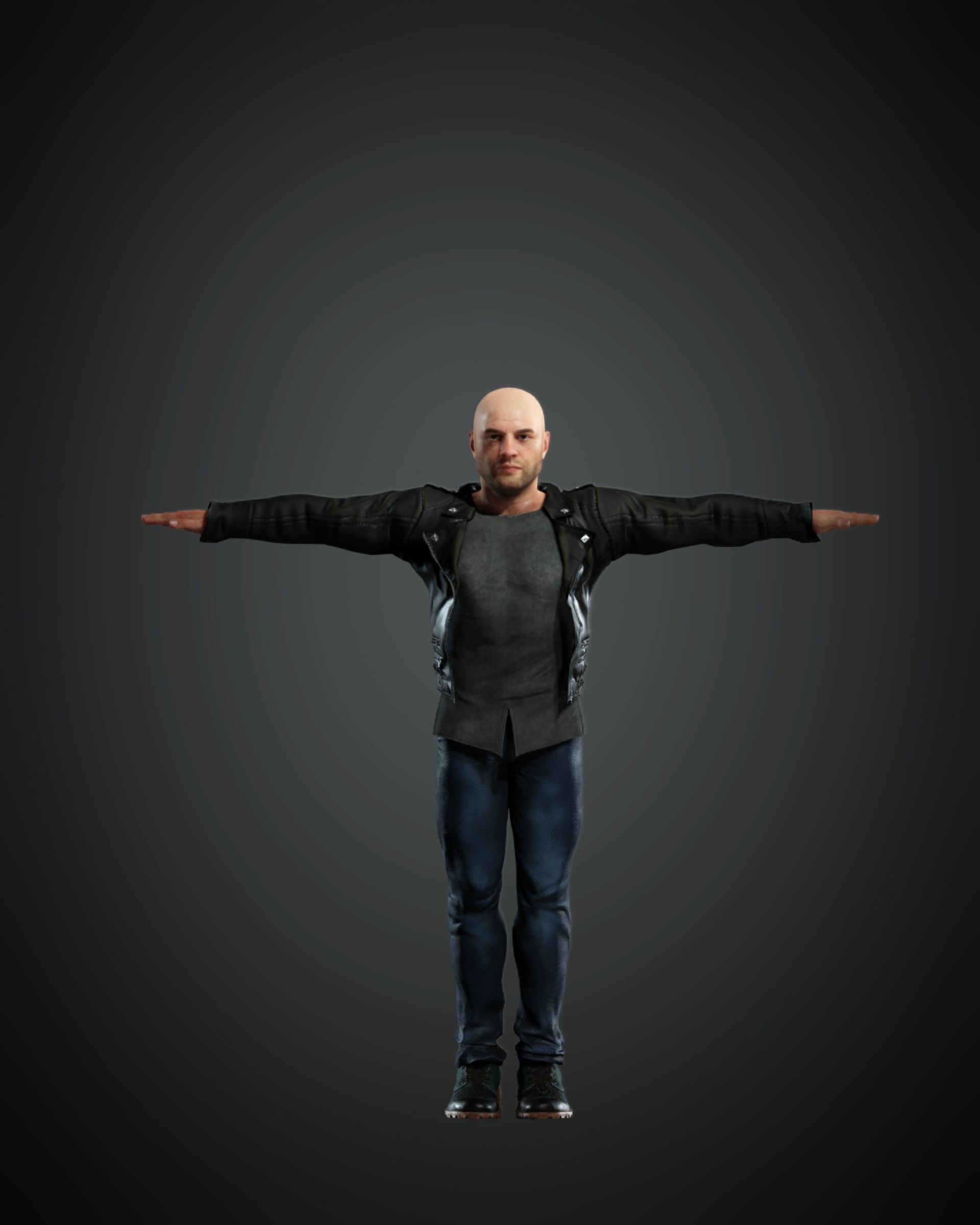 Joe Rogan  3D model_2
