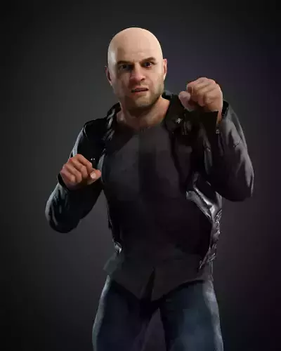 Joe Rogan  3D model