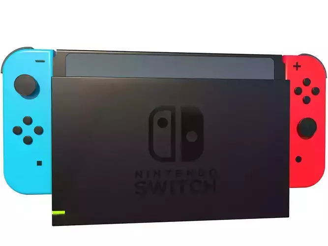 Nintendo Switch 3D model
