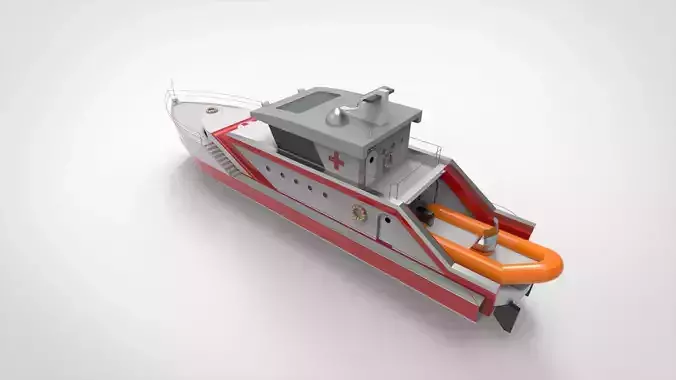 Ambulance boat