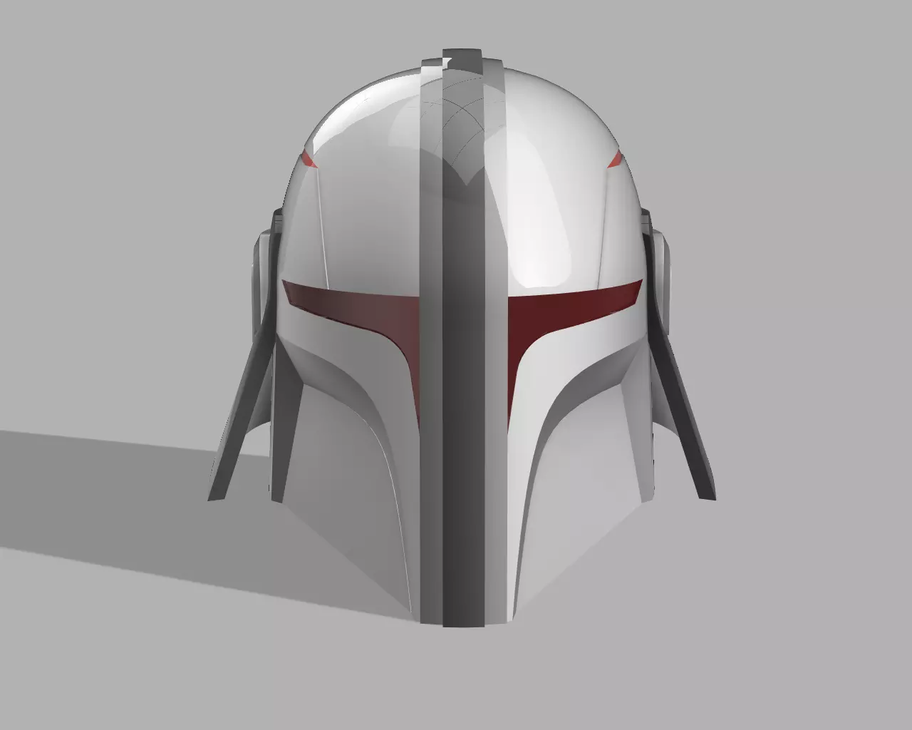 The Gunslinger Mandalorian Helmet 3D print model