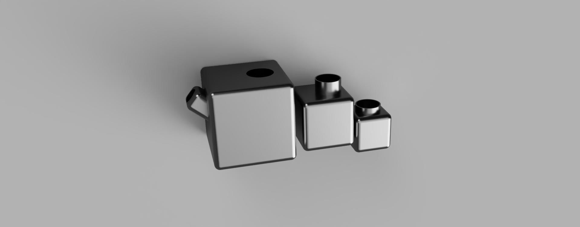 Tiny Block Pipe 3D print model_1