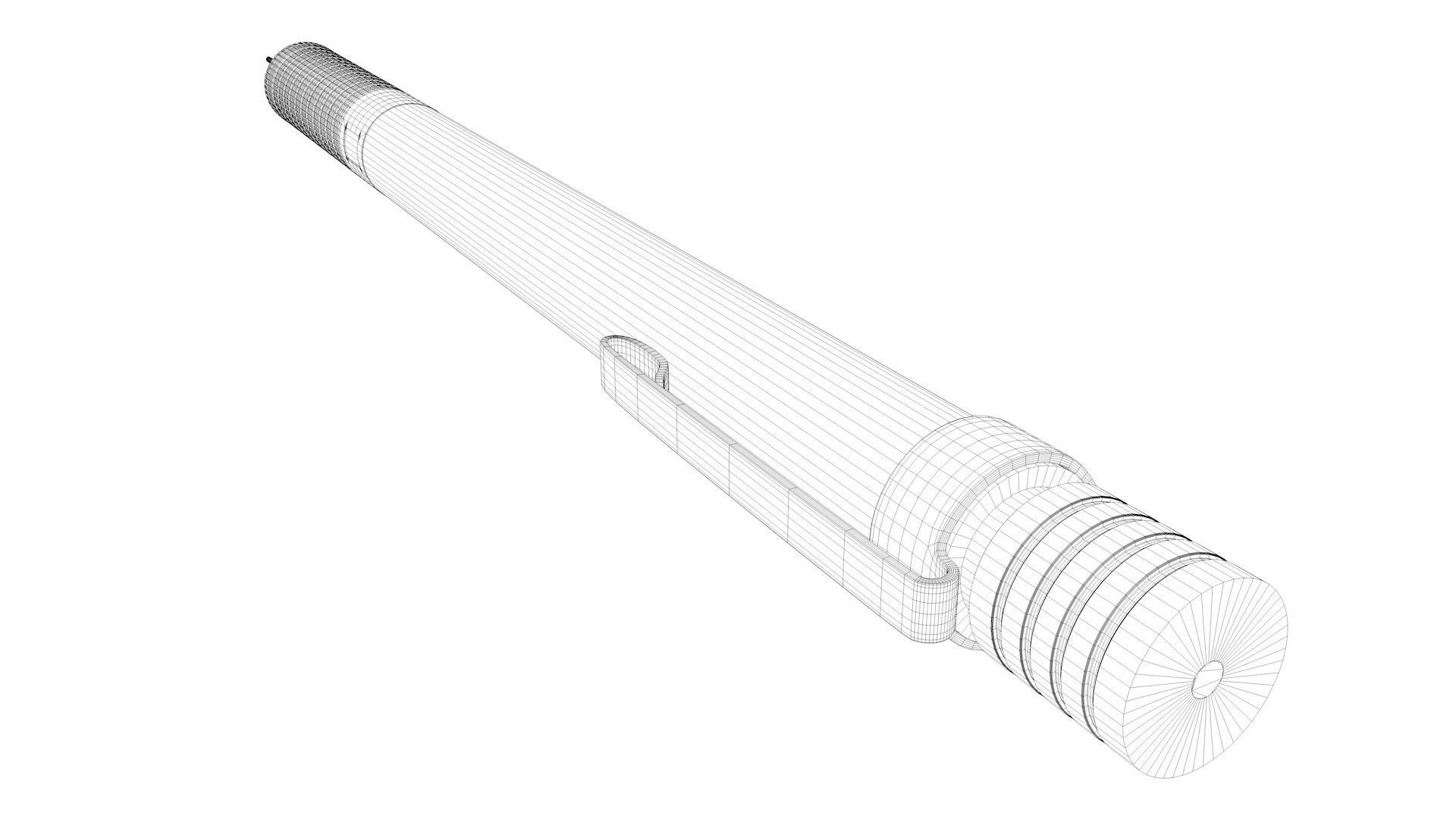 Art prencil 3D model_11