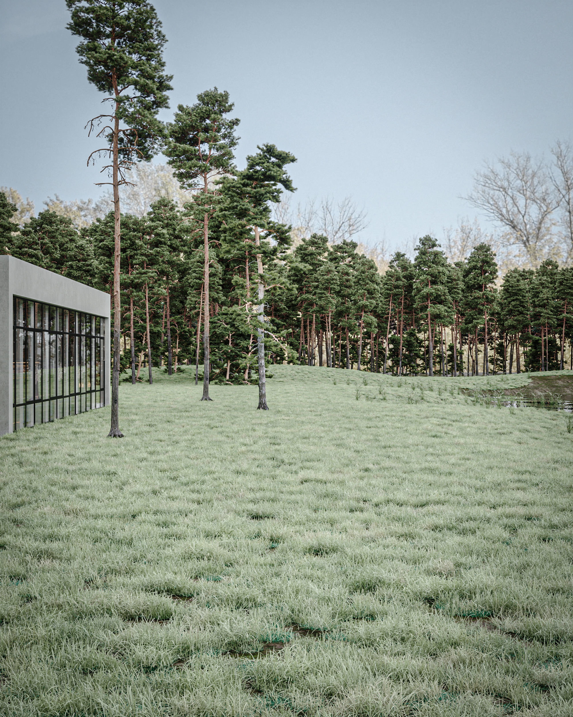 Luxury Restaurant Scene 3D model 3D model_23