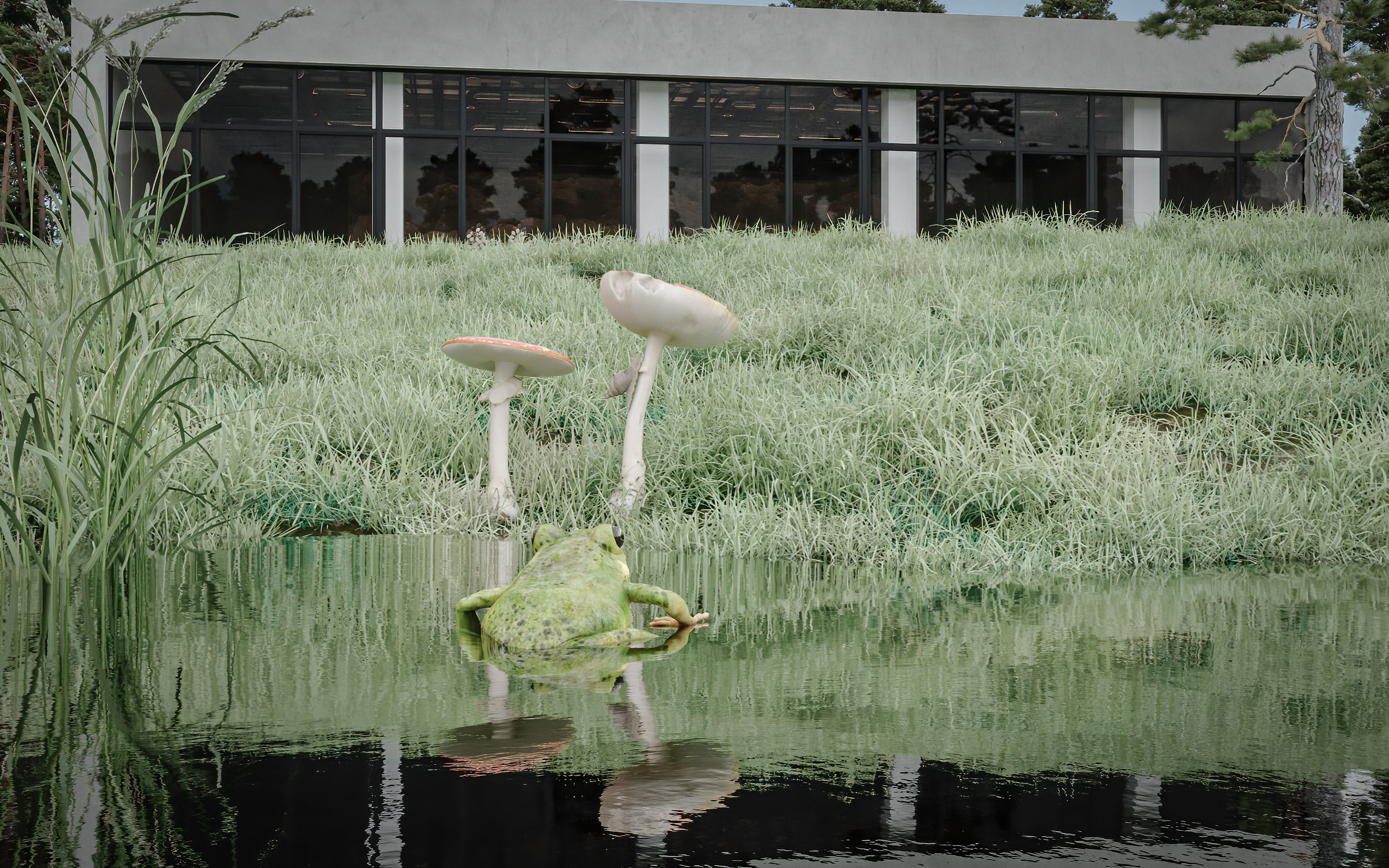 Luxury Restaurant Scene 3D model 3D model_14