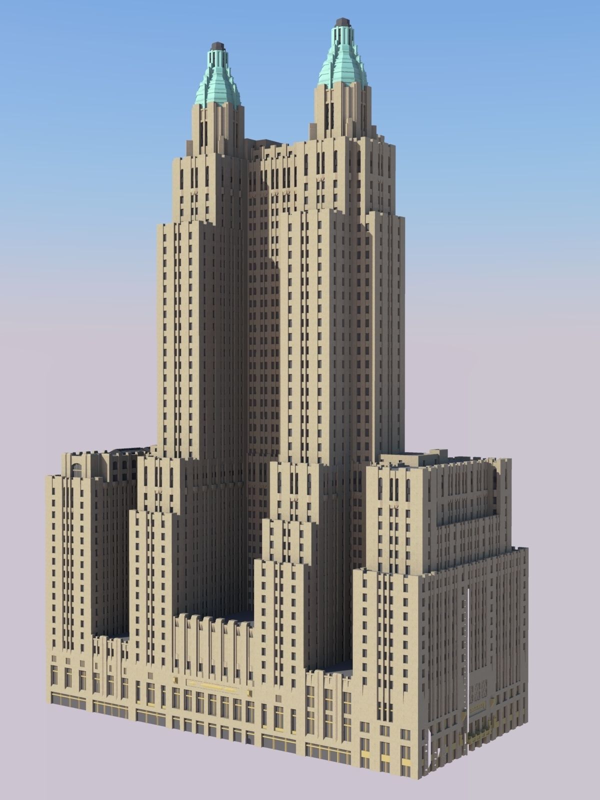 Waldorf Astoria 3D print model_2