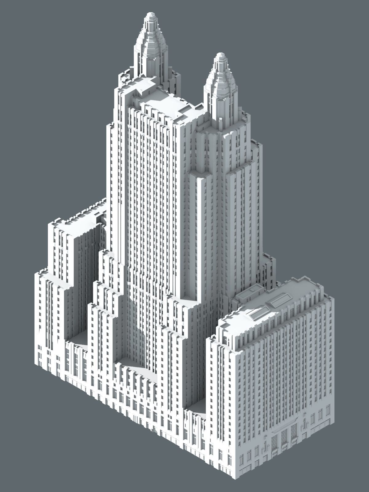Waldorf Astoria 3D print model_9