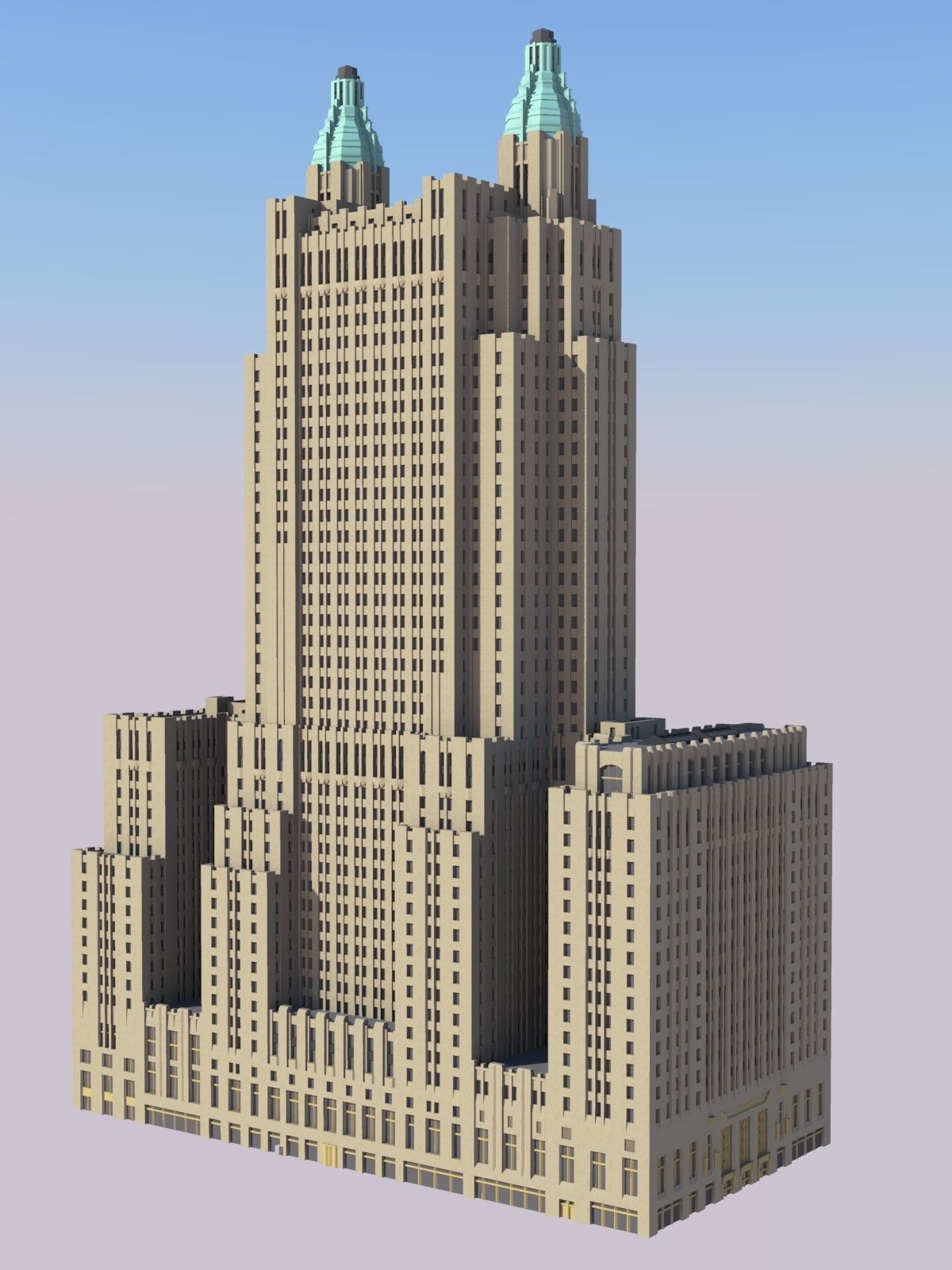 Waldorf Astoria 3D print model_1