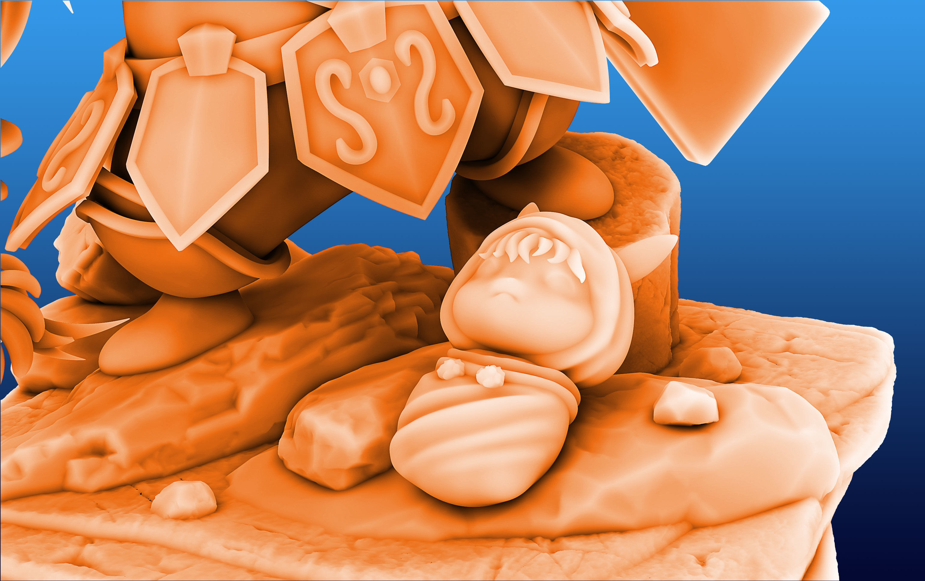 Pikachu Knight of the Zodiac Aiolos Cosplay 3D print model_4