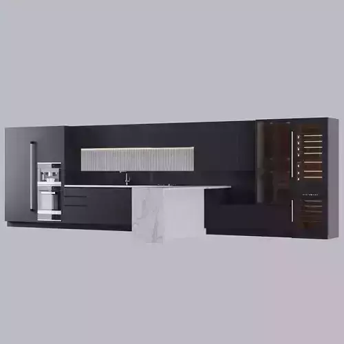 Kitchen Modern - One 3D model
