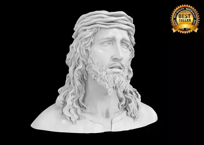 Jesus statue 3D print model