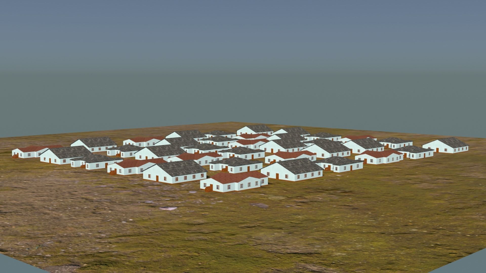 Castle Medieval 3D model_16