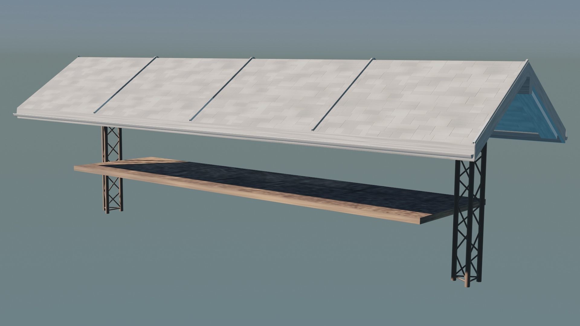 Castle Medieval 3D model_14