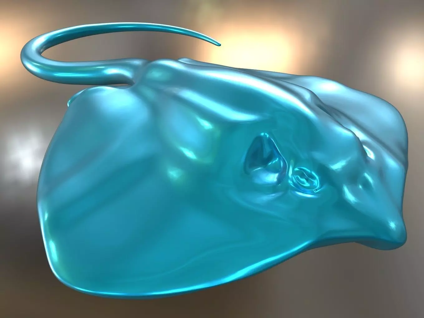 Stingray 3D print model