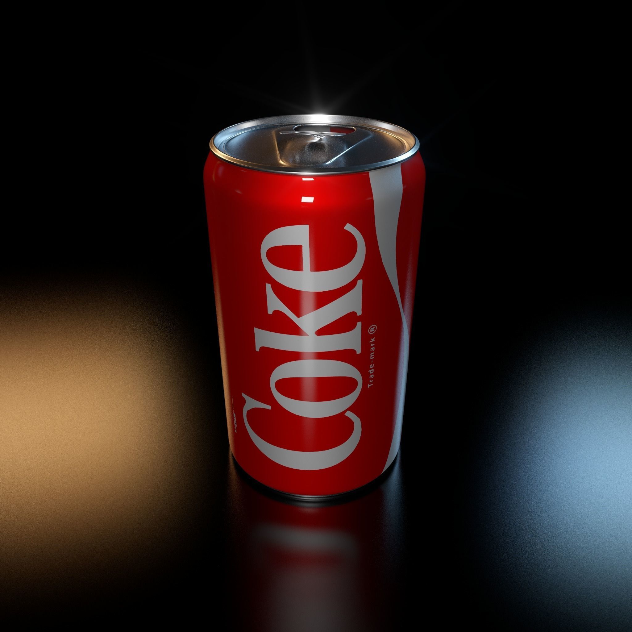 Coke Can 3D model_1