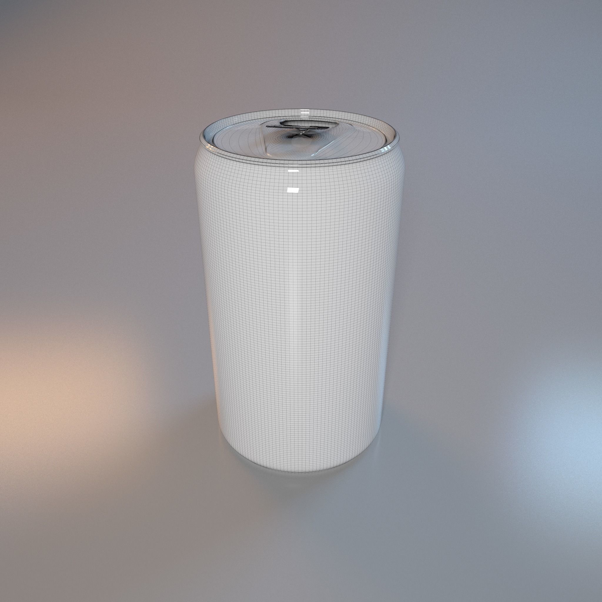 Coke Can 3D model_3