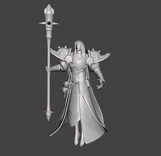 Lightsbane Karthus 3D Model 3D print model