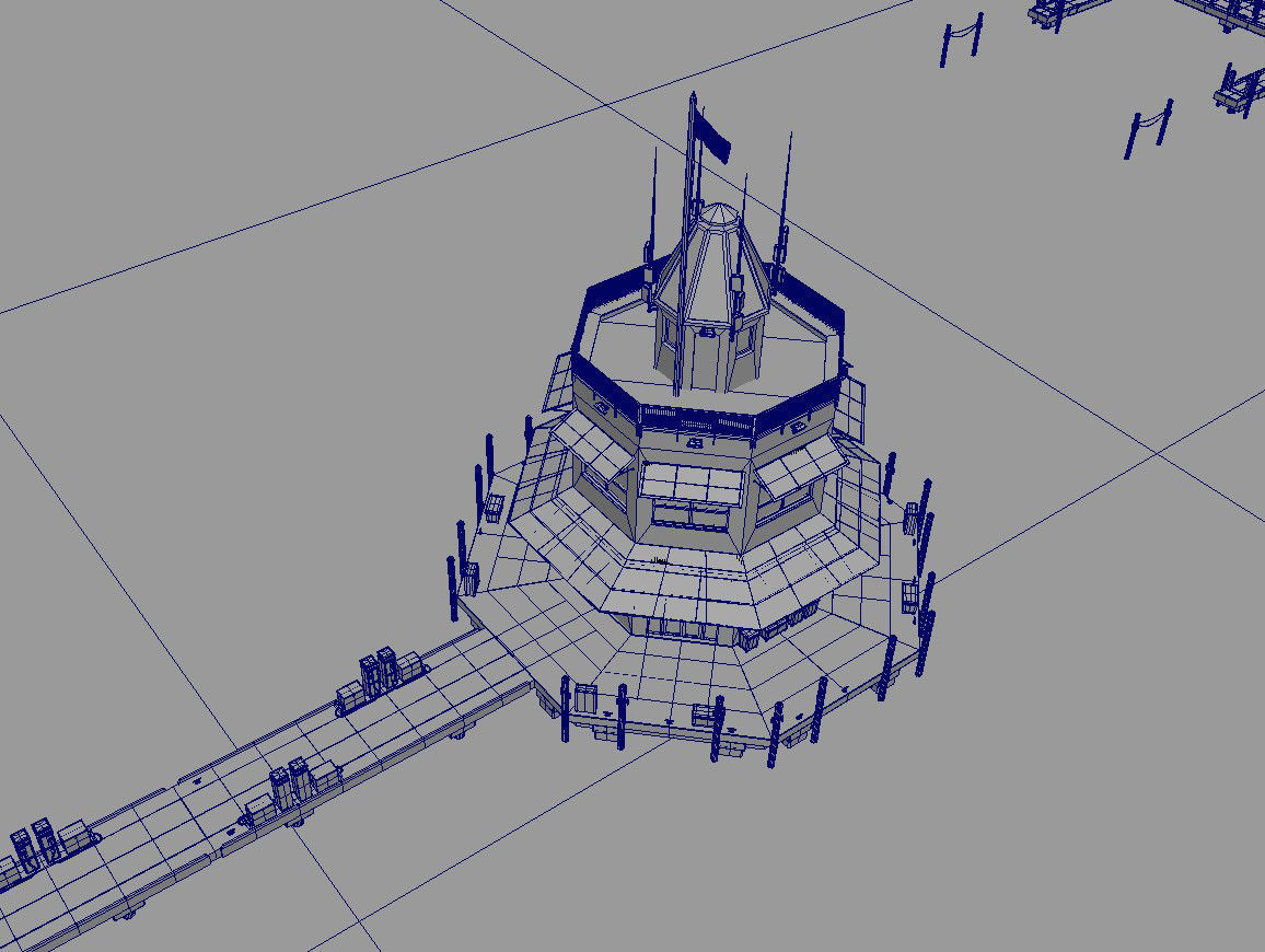 Floating Dock 3D model_20