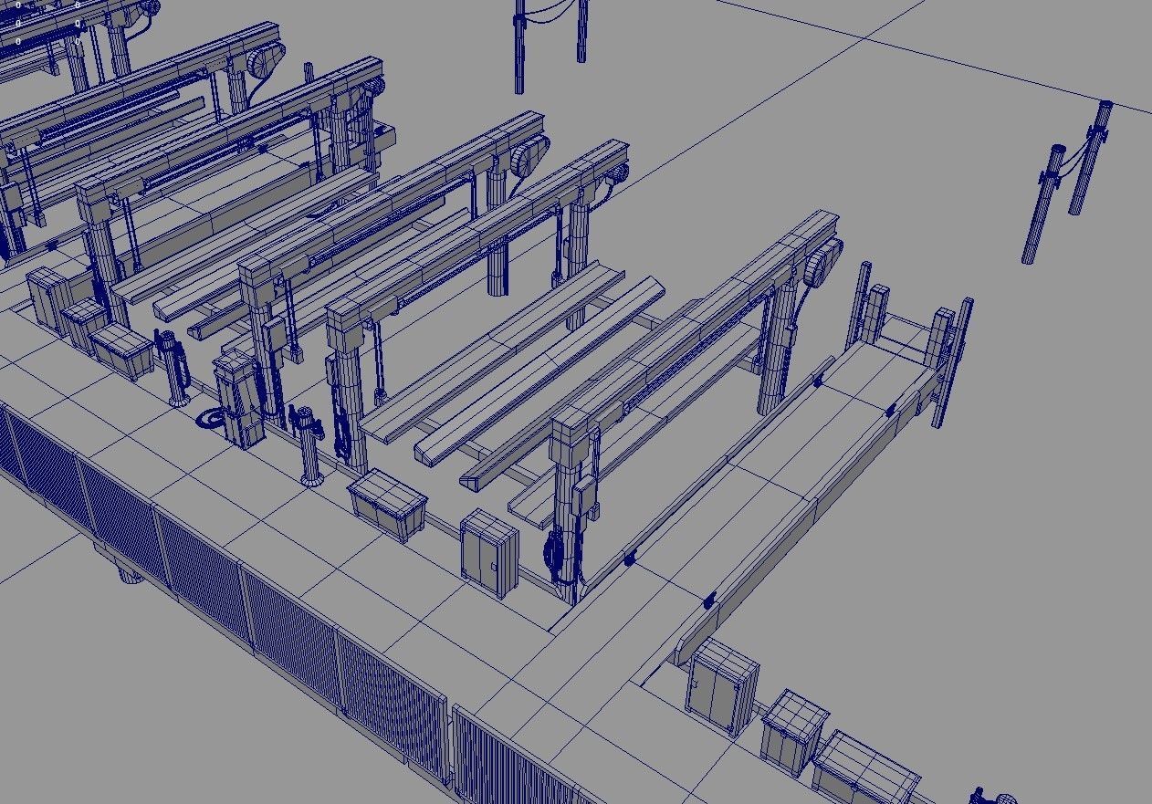 Floating Dock 3D model_22