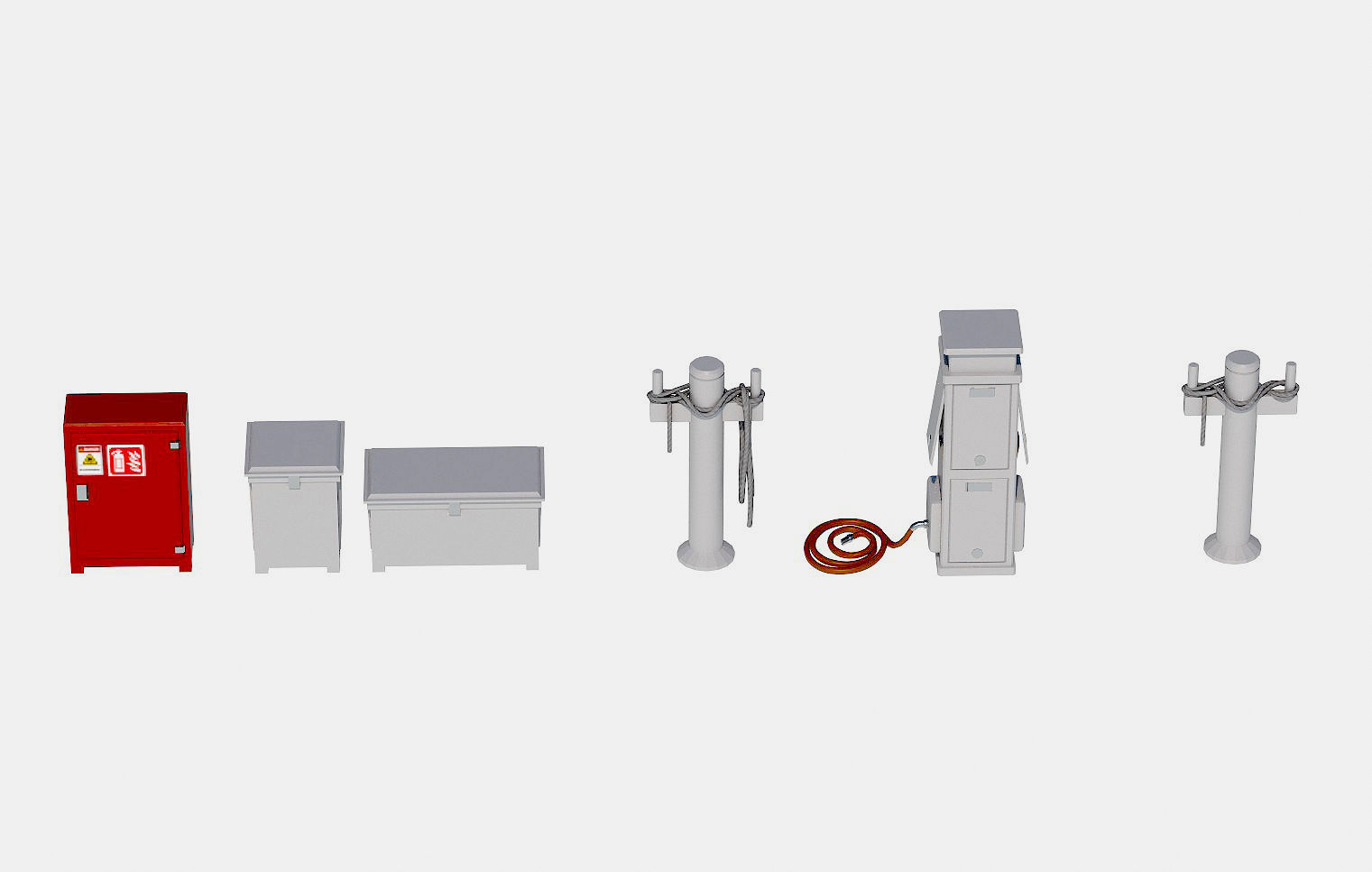 Floating Dock 3D model_19