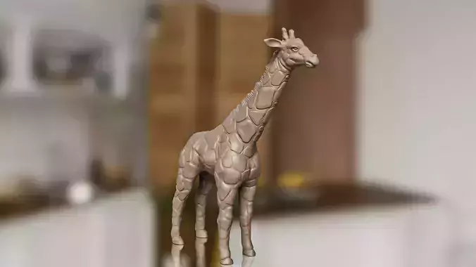 Realistic Giraffe