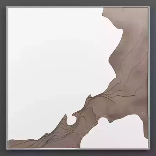 Contour In Acrylic and Bronze by Petr Weigl