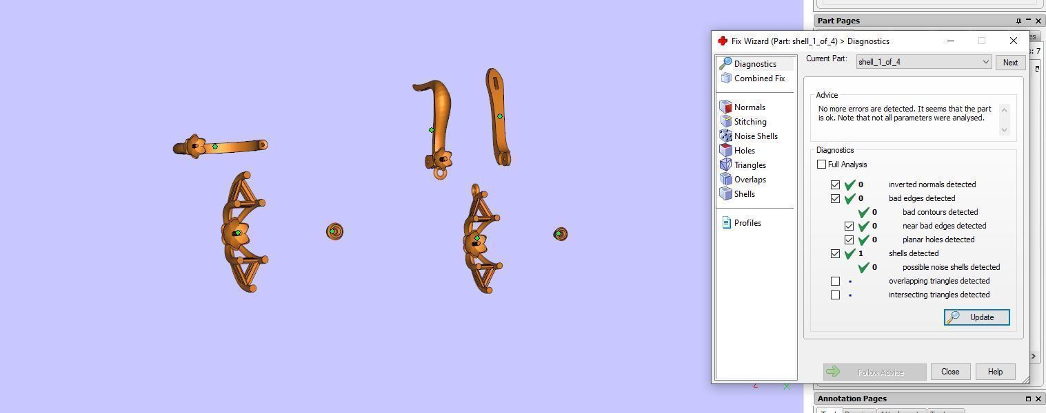 Ring and Earrings  3D print model_13