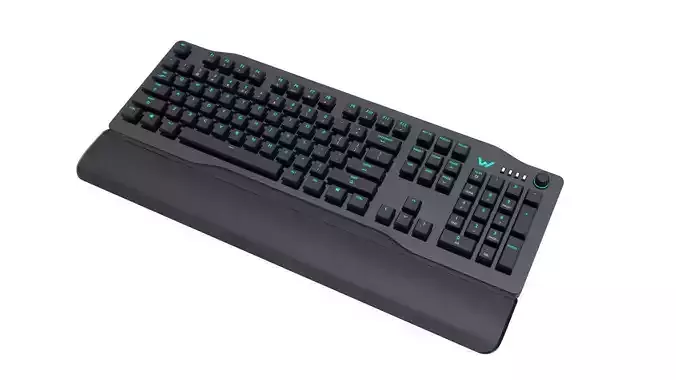 Computer Keyboard wireless 3D model