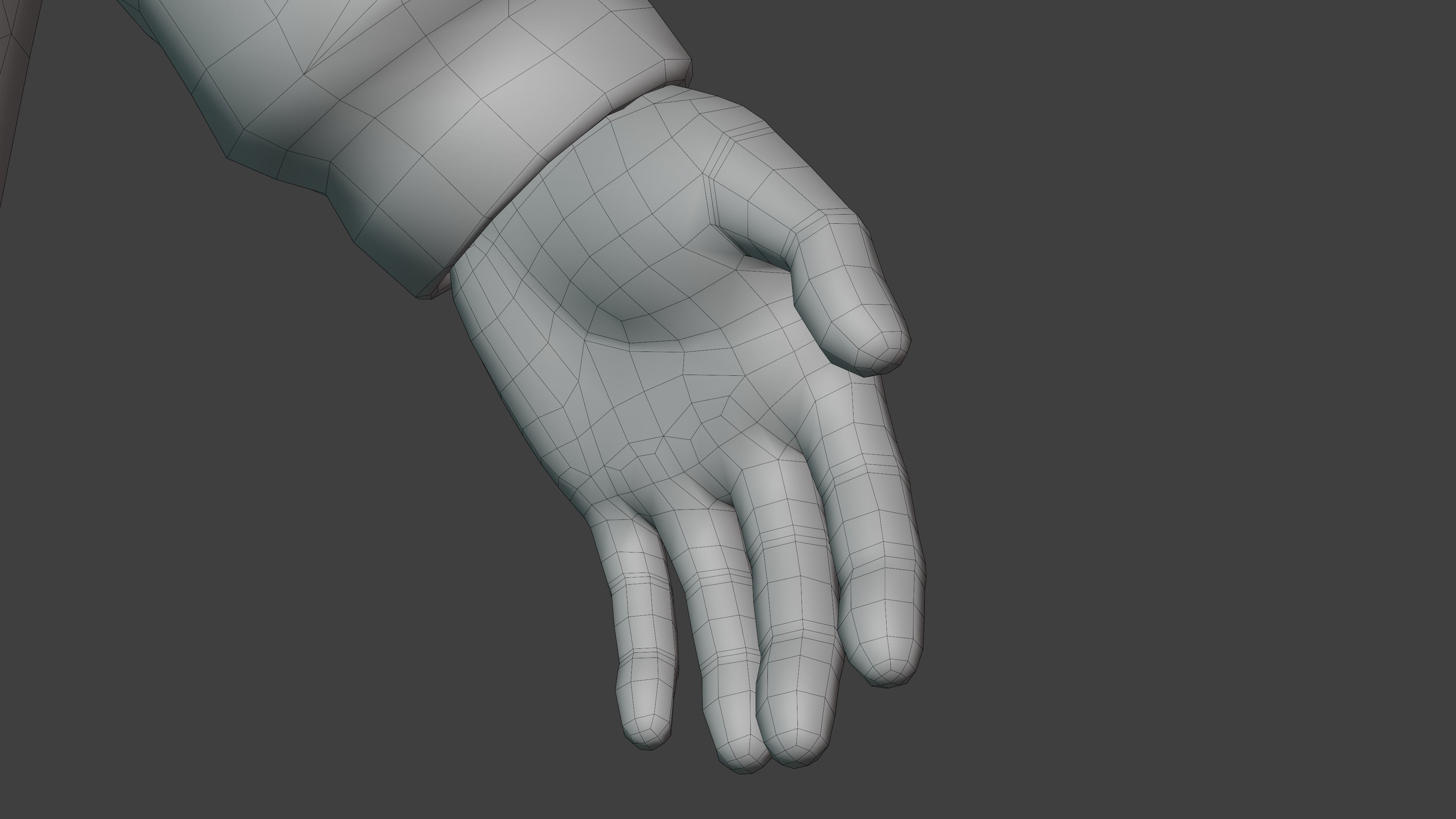 Squid game 3d Model  Lowply Game Animation Low-poly 3D model_7