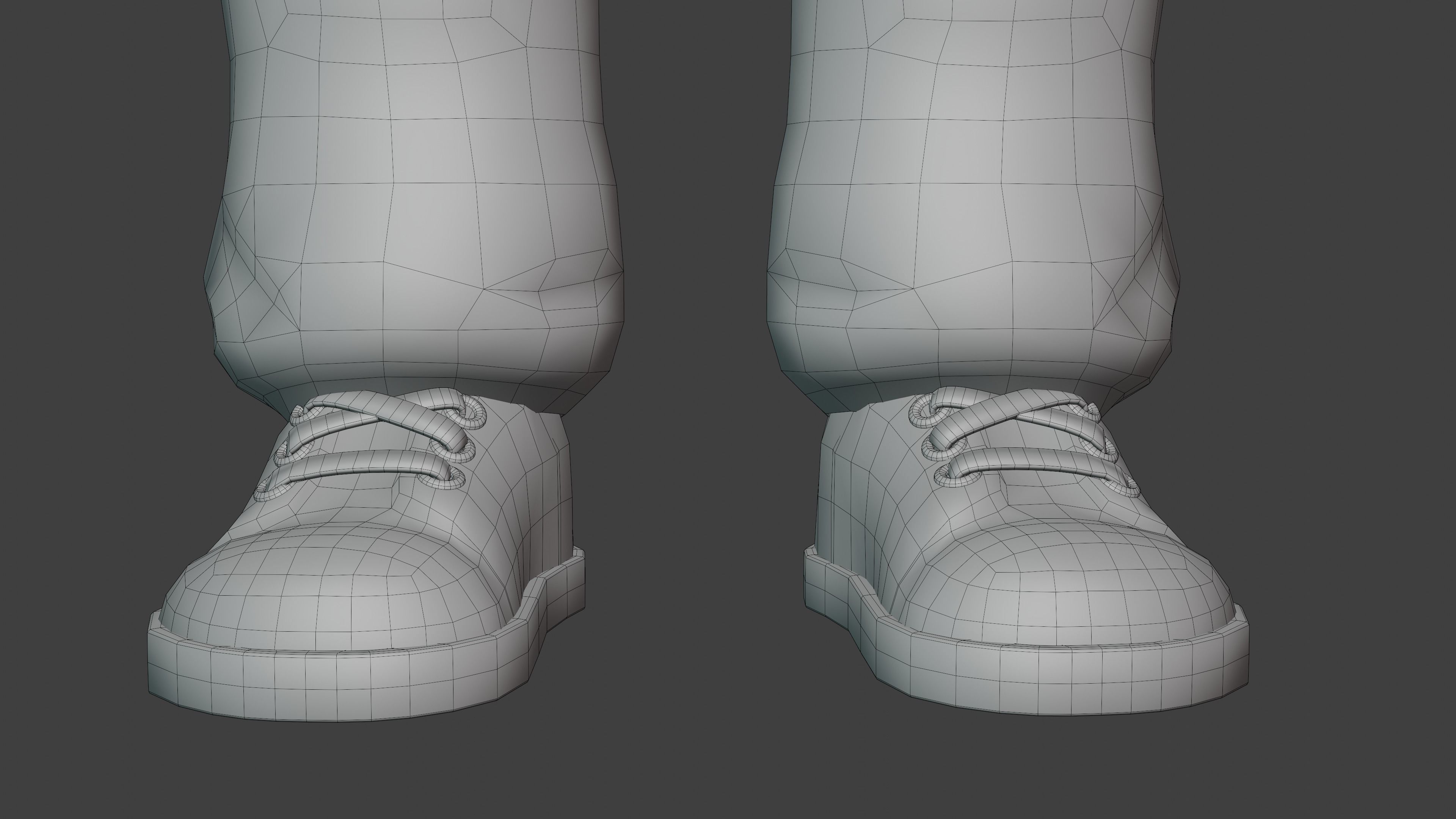 Squid game 3d Model  Lowply Game Animation Low-poly 3D model_8