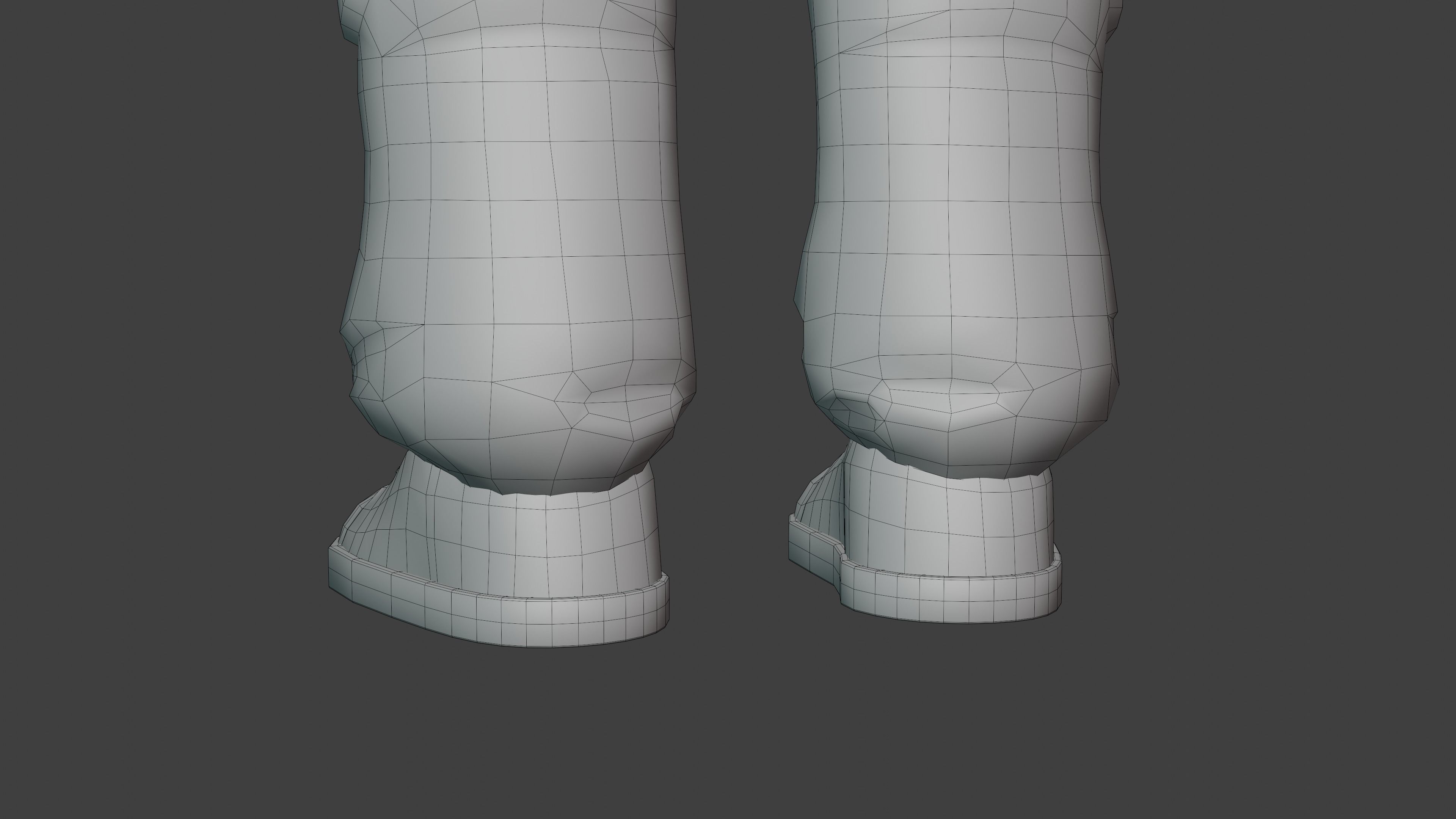 Squid game 3d Model  Lowply Game Animation Low-poly 3D model_9