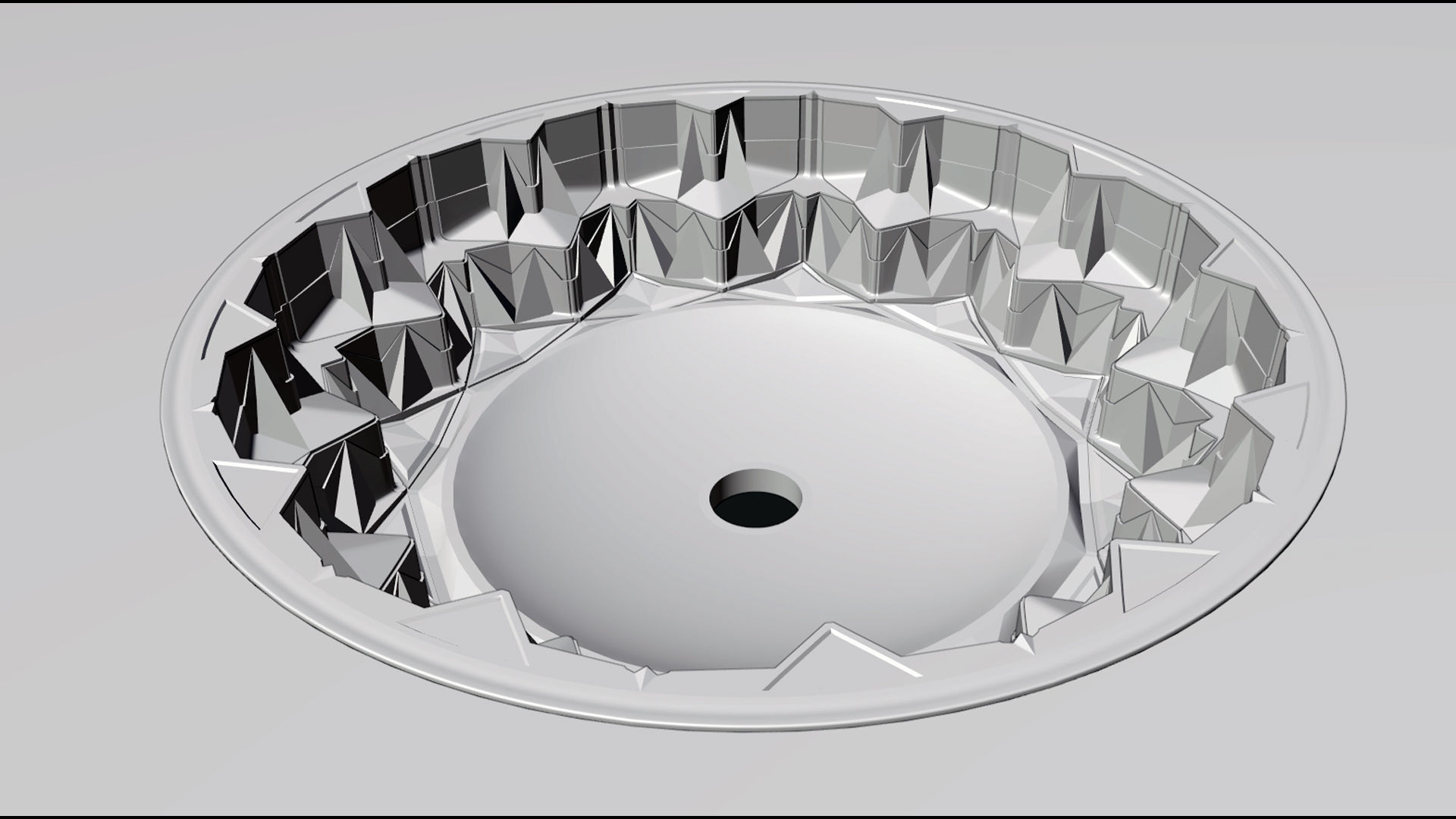 muqarnas dome Low-poly 3D model_10