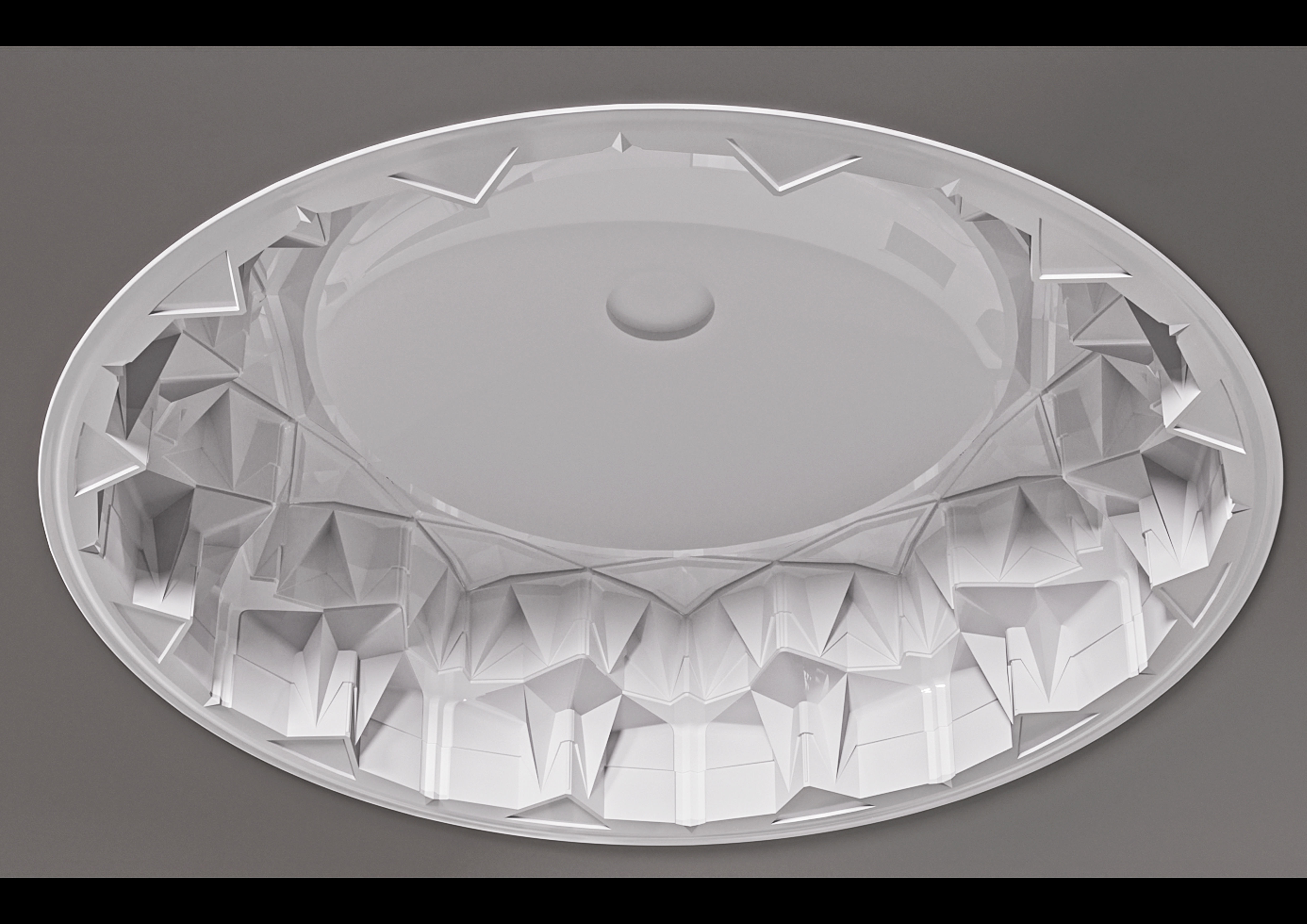 muqarnas dome Low-poly 3D model_3