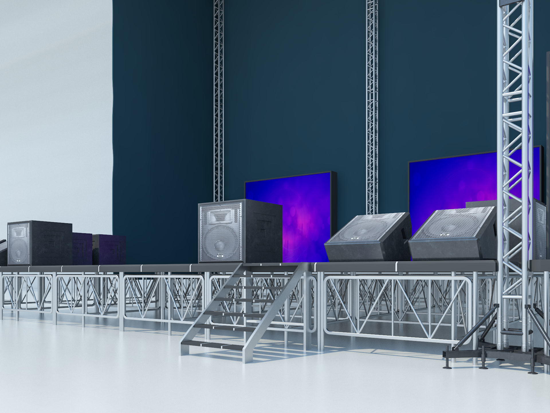 Concert Stage 2 3D model_13