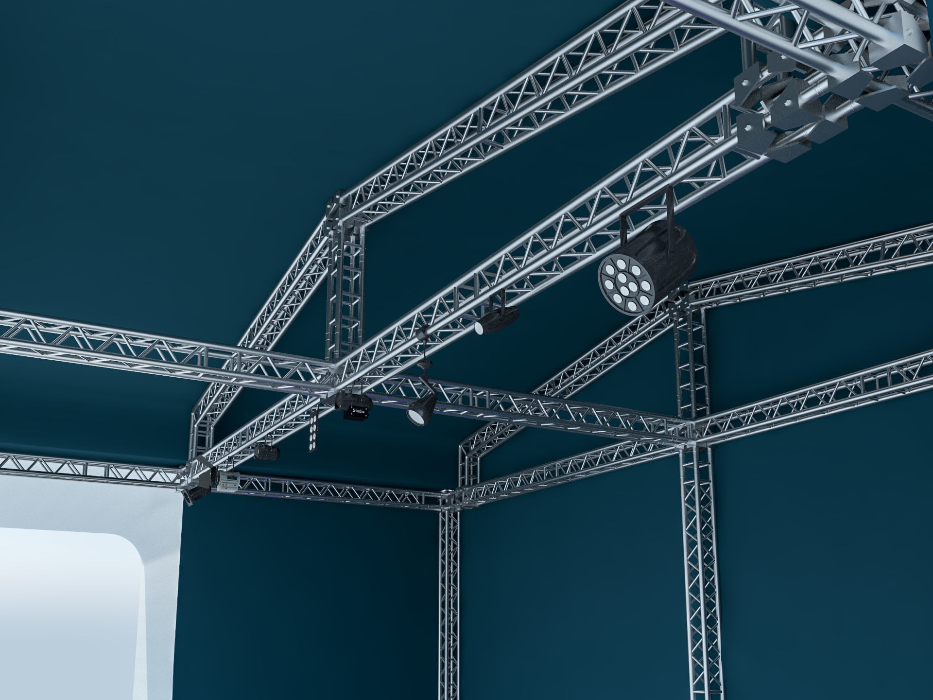 Concert Stage 2 3D model_10