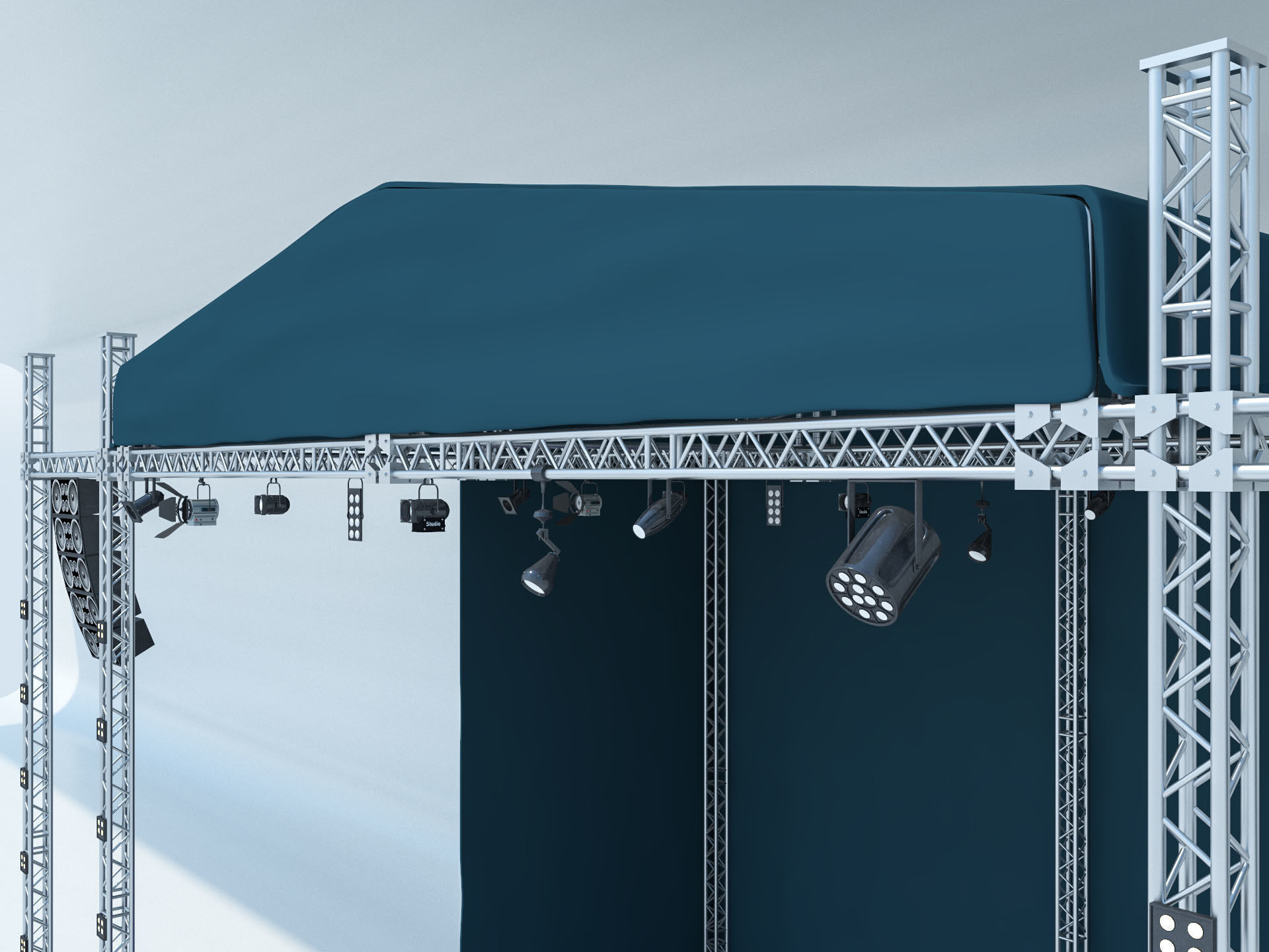 Concert Stage 2 3D model_8