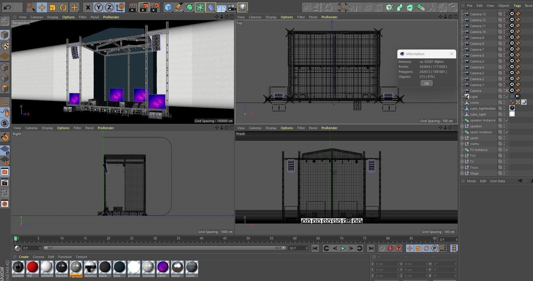 Concert Stage 2 3D model_30