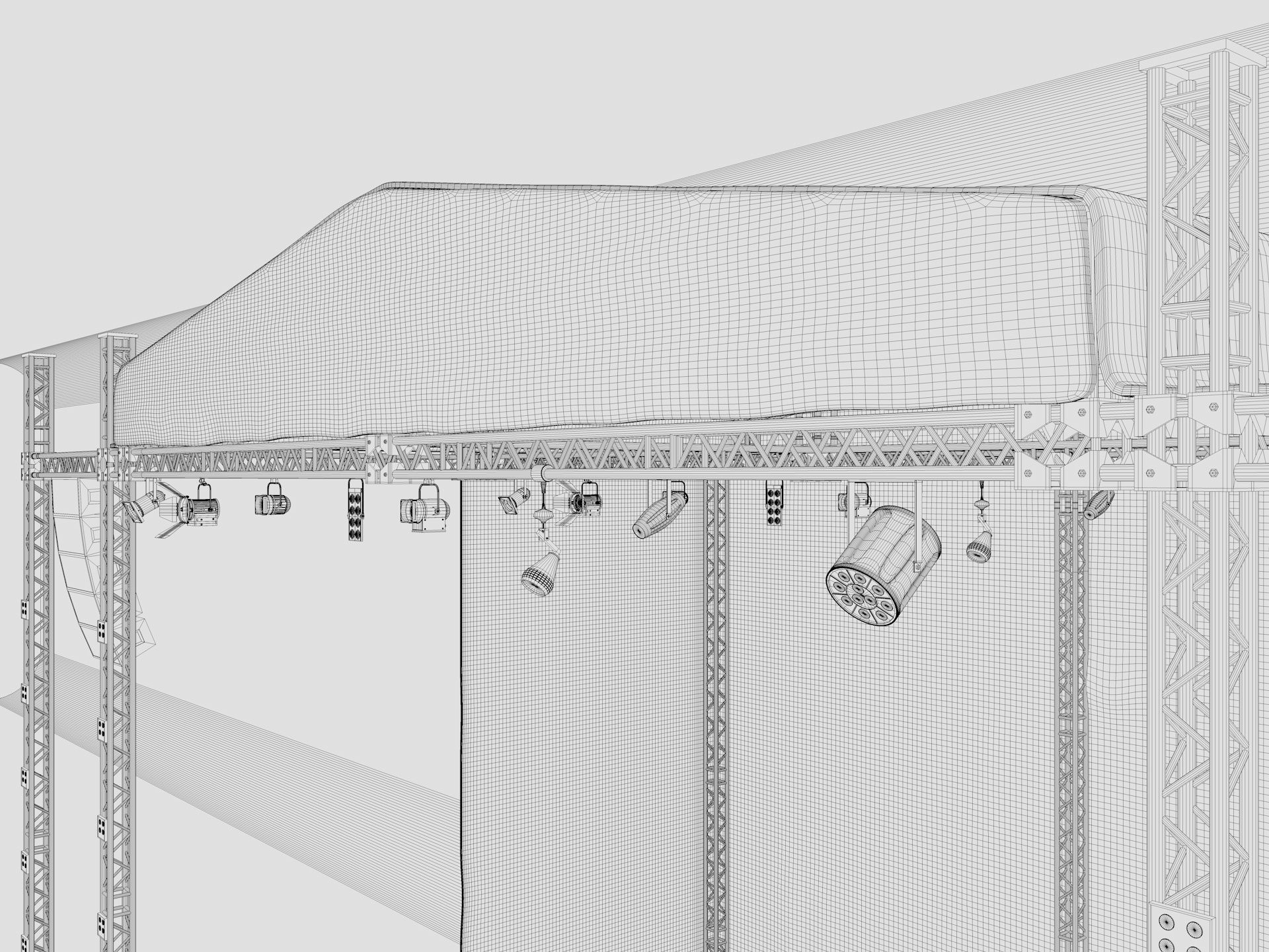 Concert Stage 2 3D model_24