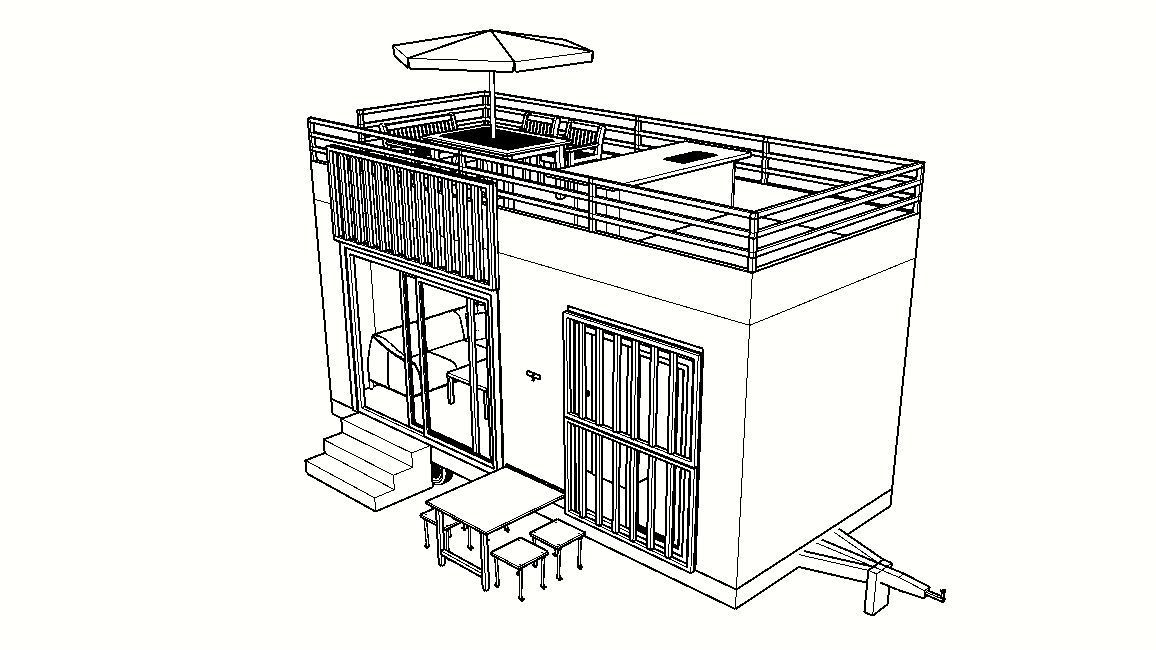 TINY HOUSE 3D model_43