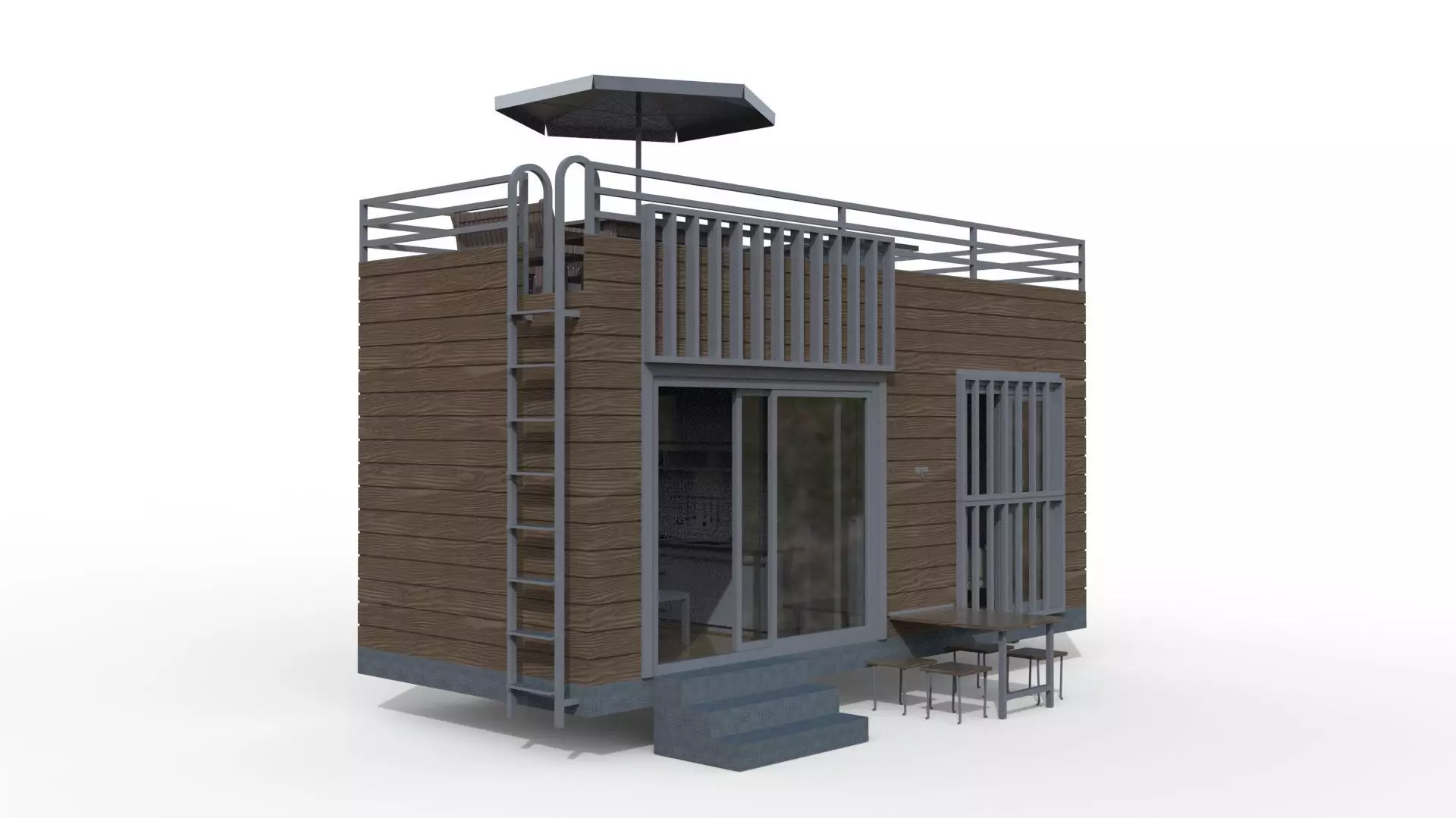 TINY HOUSE 3D model_0