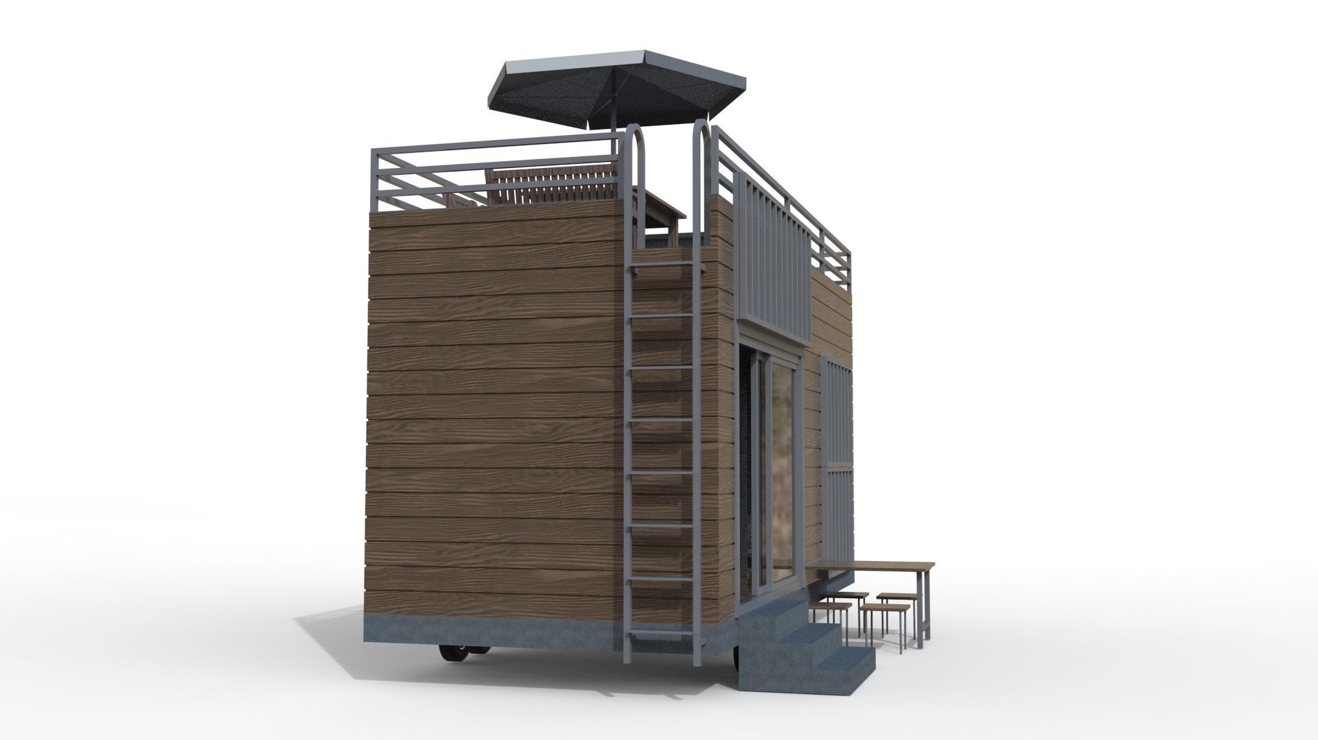 TINY HOUSE 3D model_12