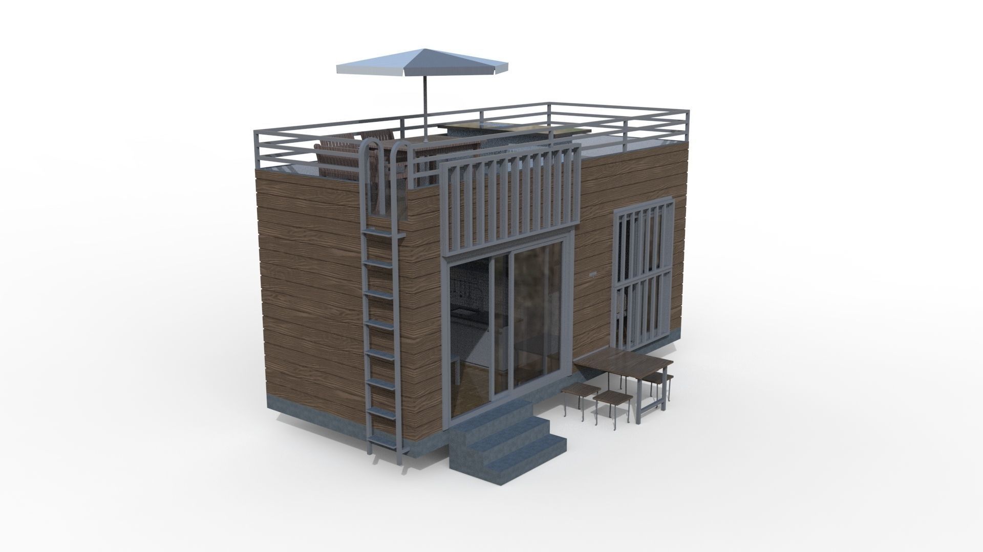 TINY HOUSE 3D model_27