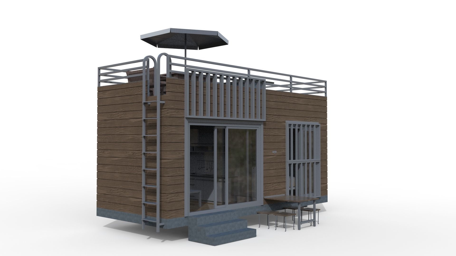 TINY HOUSE 3D model_14