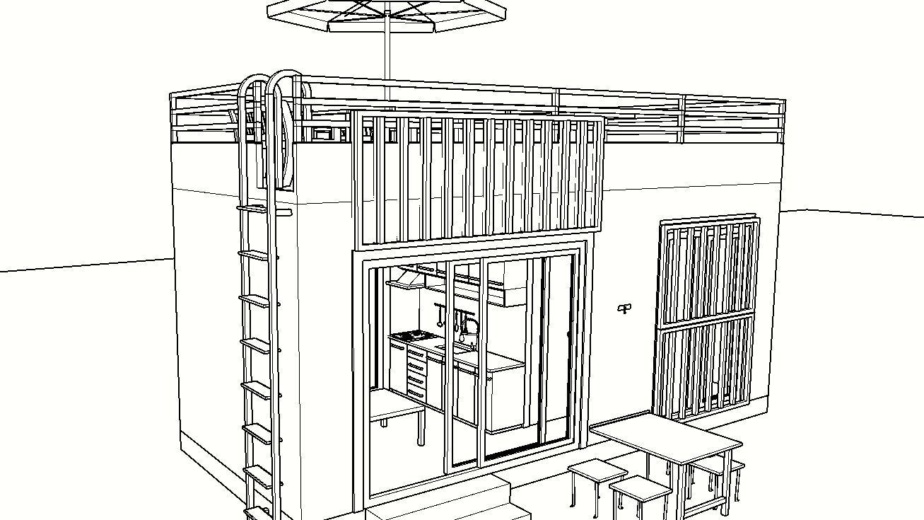 TINY HOUSE 3D model_42