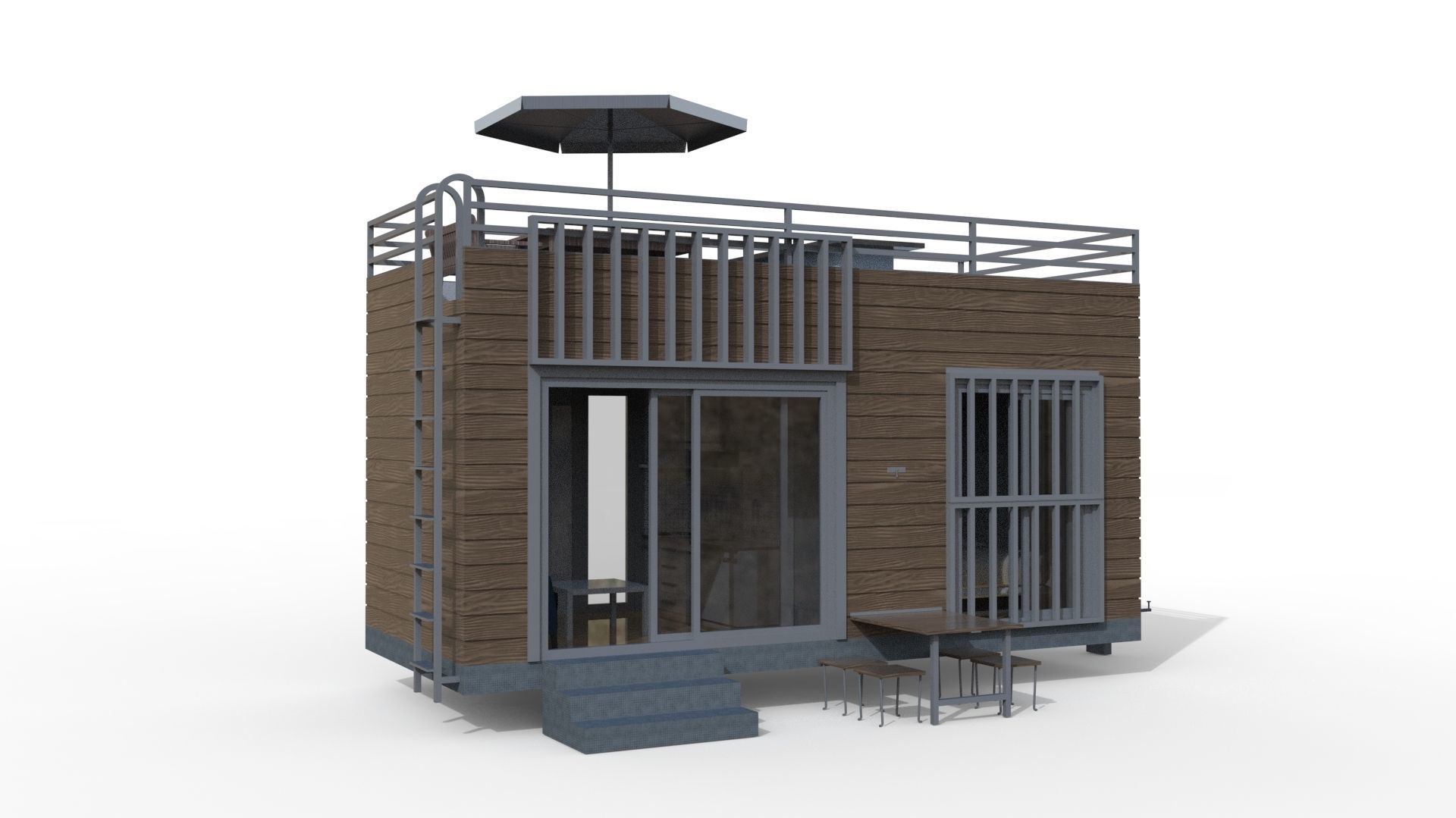 TINY HOUSE 3D model_22