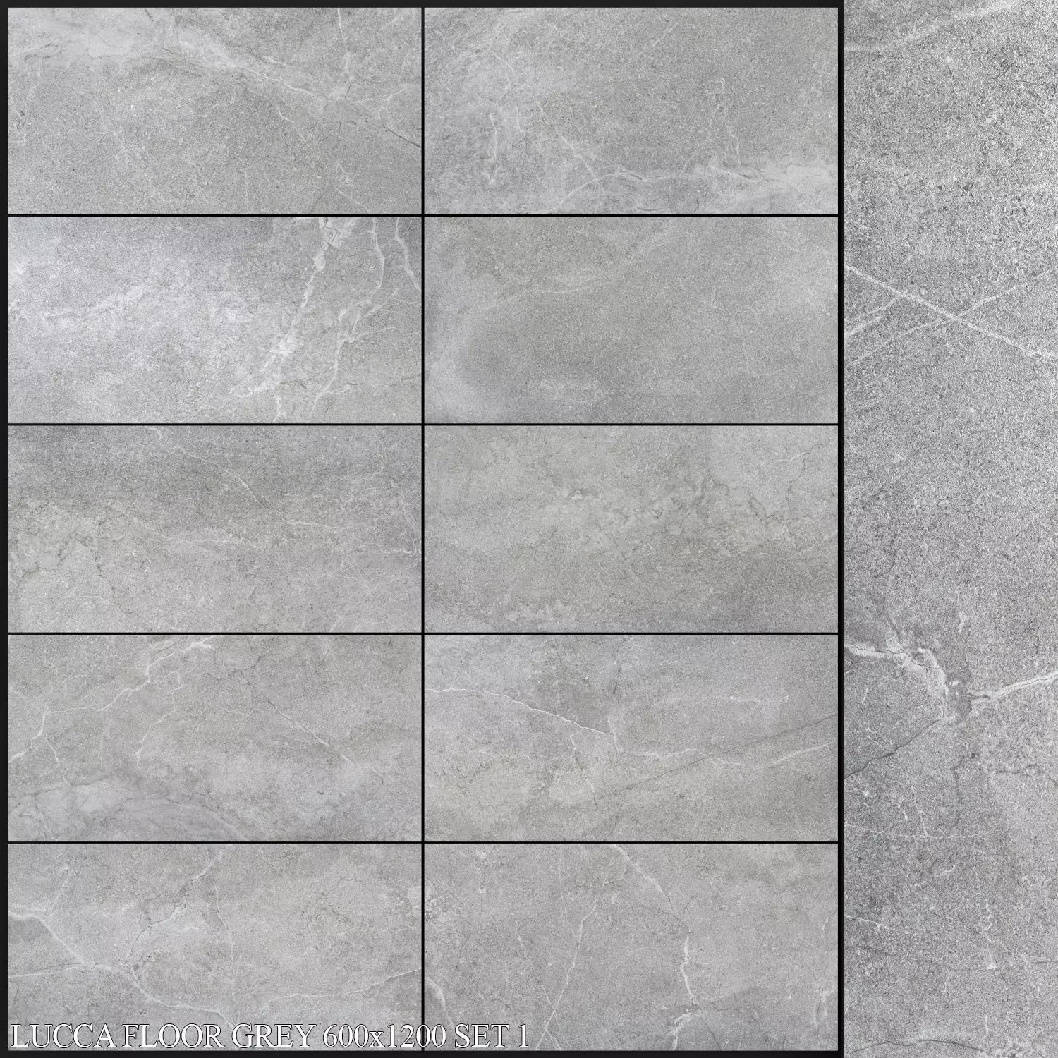 Peronda Lucca Floor Grey 600x1200 Set 1 3D model_0