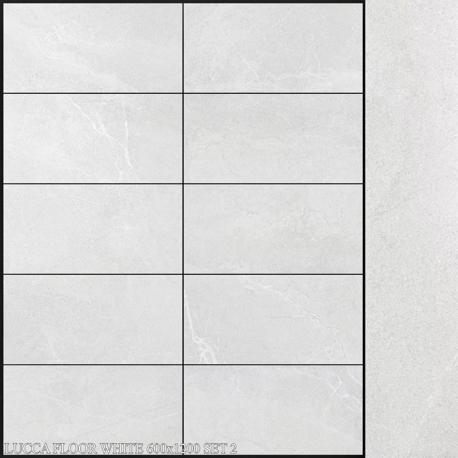 Peronda Lucca Floor White 600x1200 Set 2 3D model_0