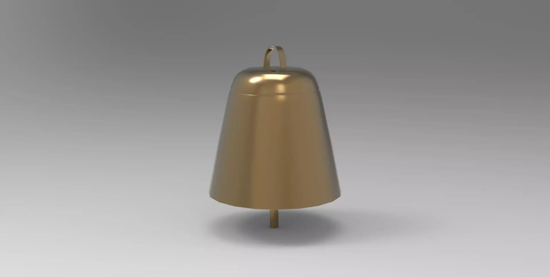 Bell Bell brass Free 3D model