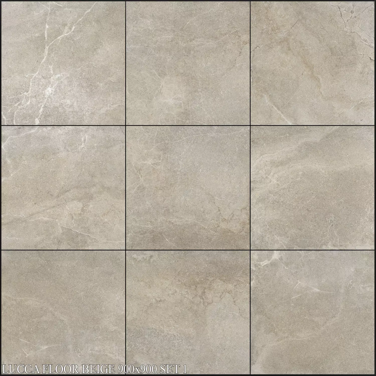 Peronda Lucca Floor Beige 900x900 Set 1 3D model_0