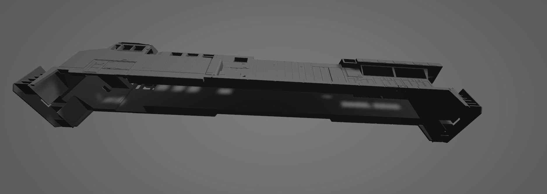 GE AC6000cw 3D Print 3D print model_3